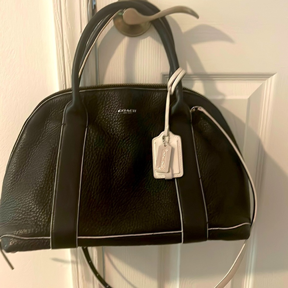 Coach leather bag